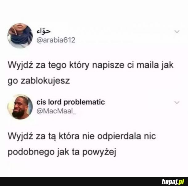 Panowie pamiętajcie!