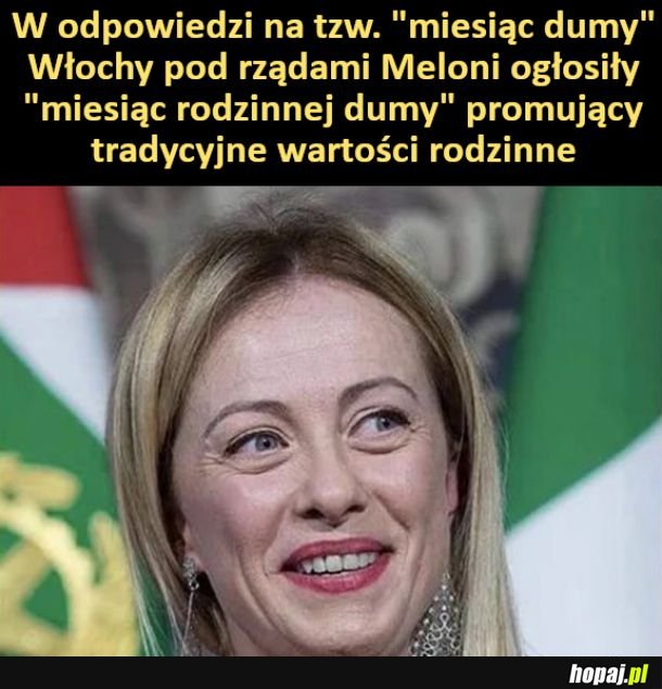 Miesiąc rodzinnej dumy we Włoszech