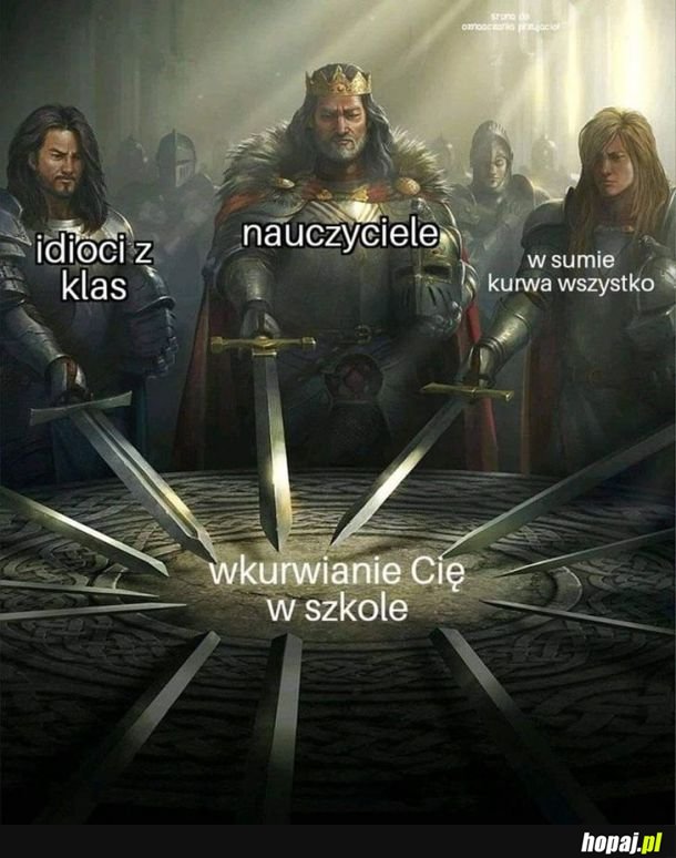 Trudne życie ucznia