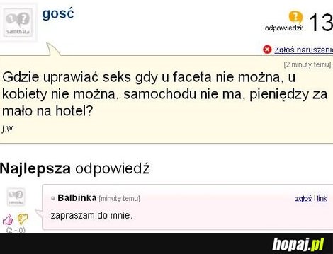 Gdzie można uprawiać seks?