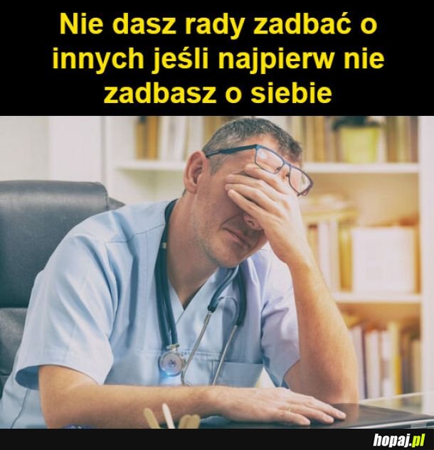 Najpierw o siebie