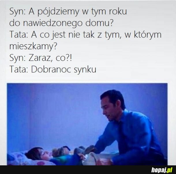 Chyba będzie problem z zaśnięciem