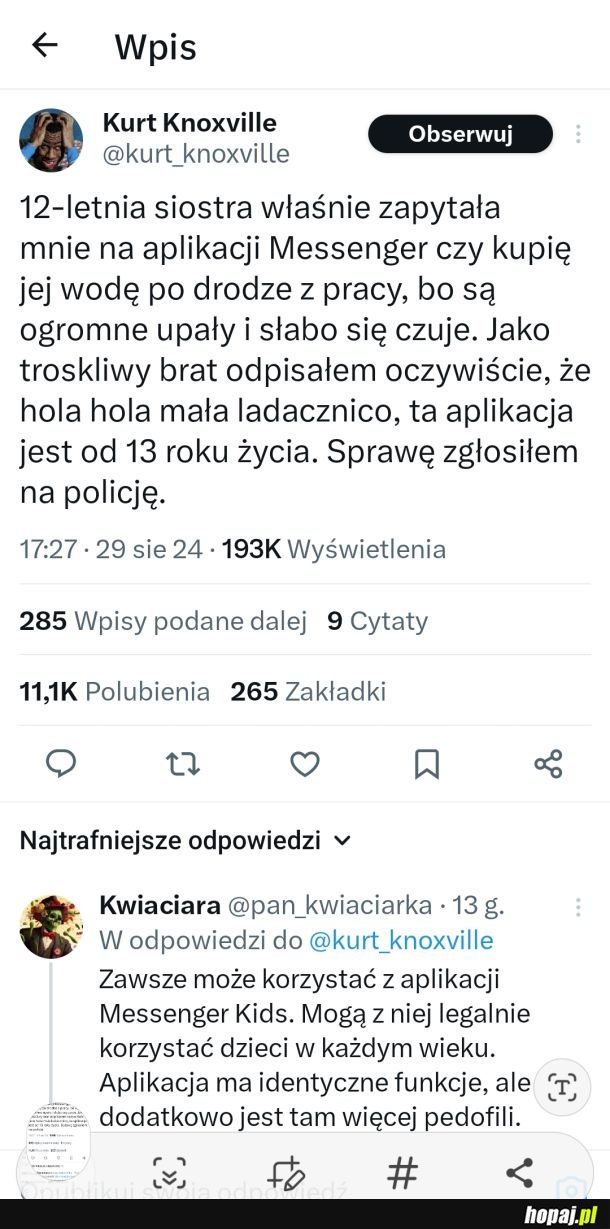 Troskliwy brat