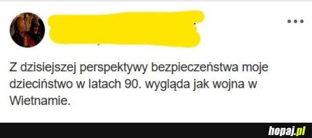 Dzieciństwo w latach 90.