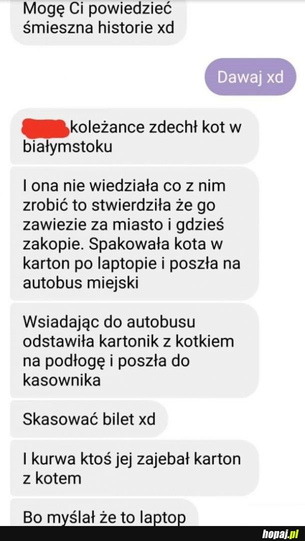 Ale się musiał zdziwić