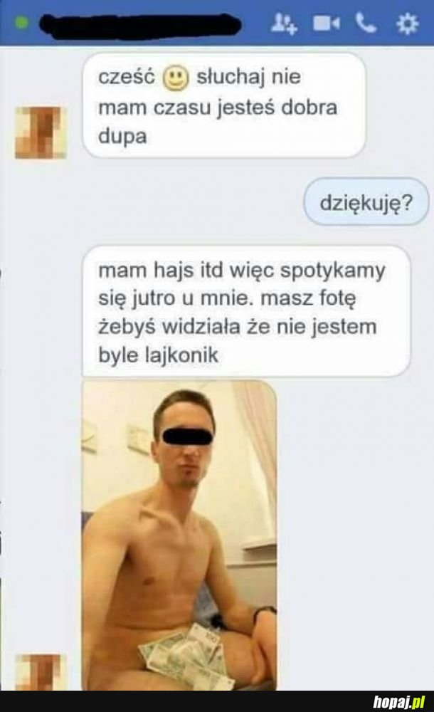 Dobra dupa jesteś