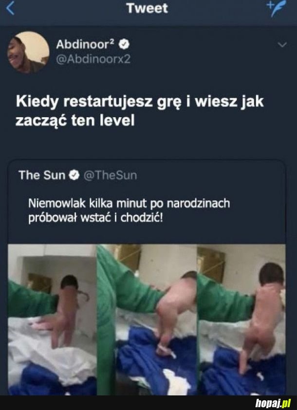 Kiedy restartujesz grę