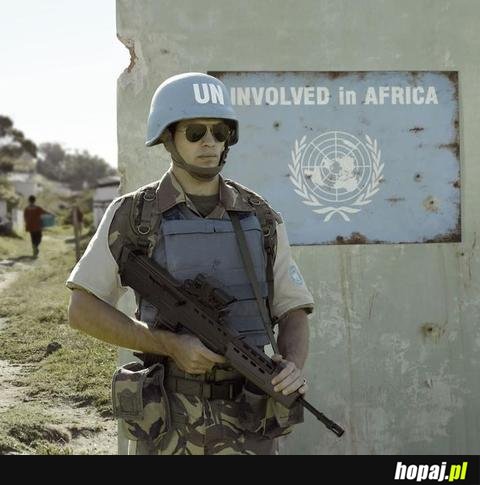 Uninvolved in Africa