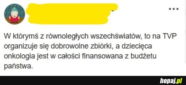 Ten wszechświat bardziej mi się podoba.