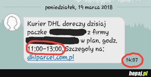 Dostawy DHL