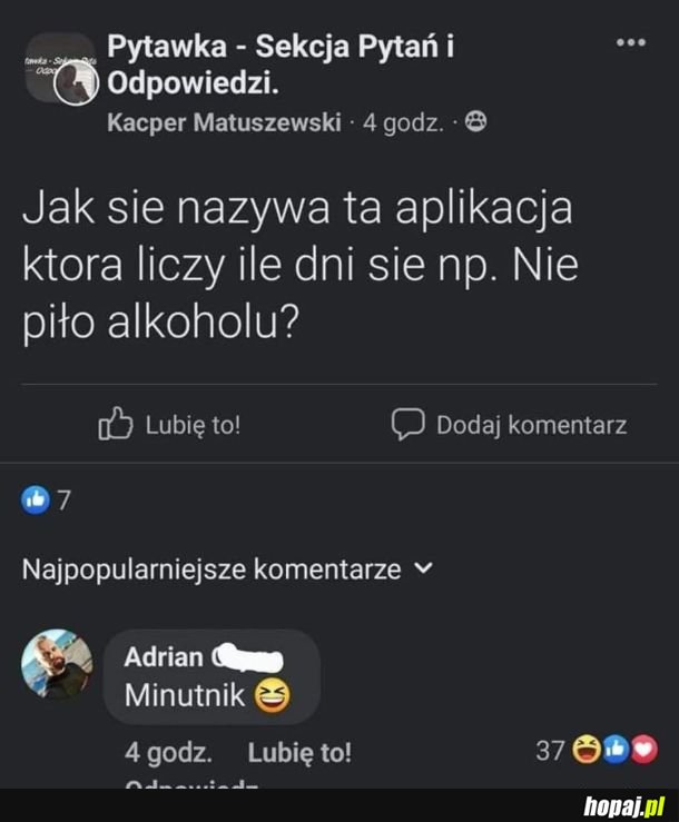 To potrzebujecie do tego aplikacji XD?