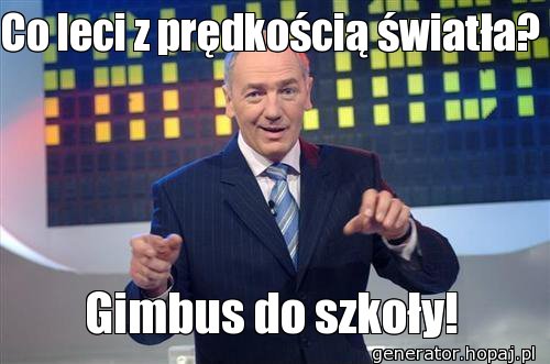 Co leci z prędkością światła?