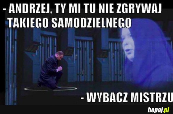 WYBACZ MI MISTRZU