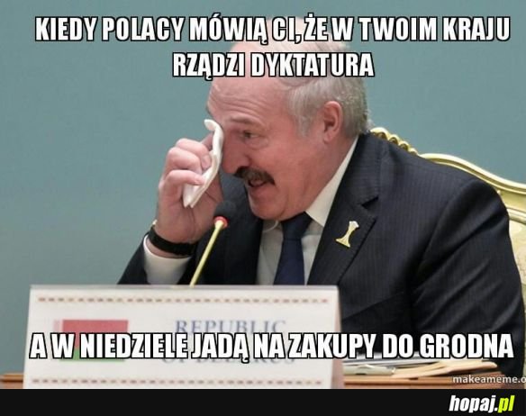 Na Białorusi się radują xD