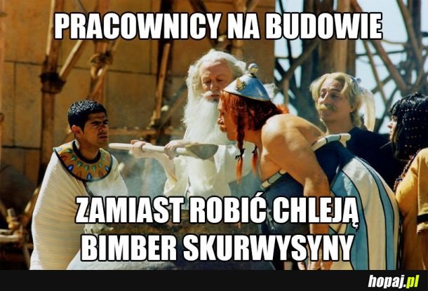 Pracownicy na budowie