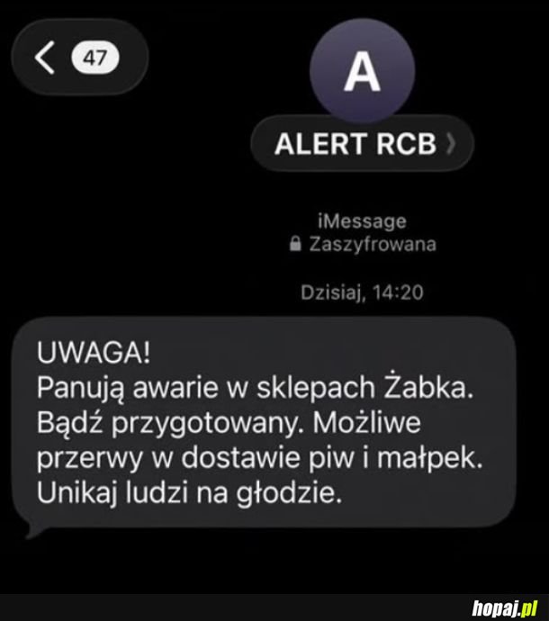 Alert RCB
