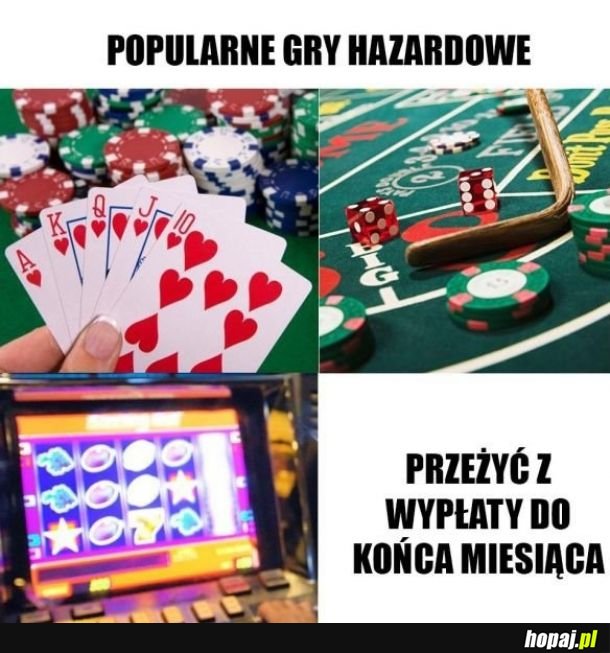 Popularne gry hazardowe