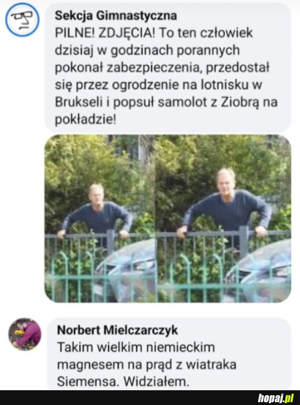 Popsuł, są świadkowie