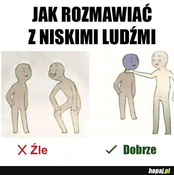 ROZMOWA Z NISKIMI LUDŹMI