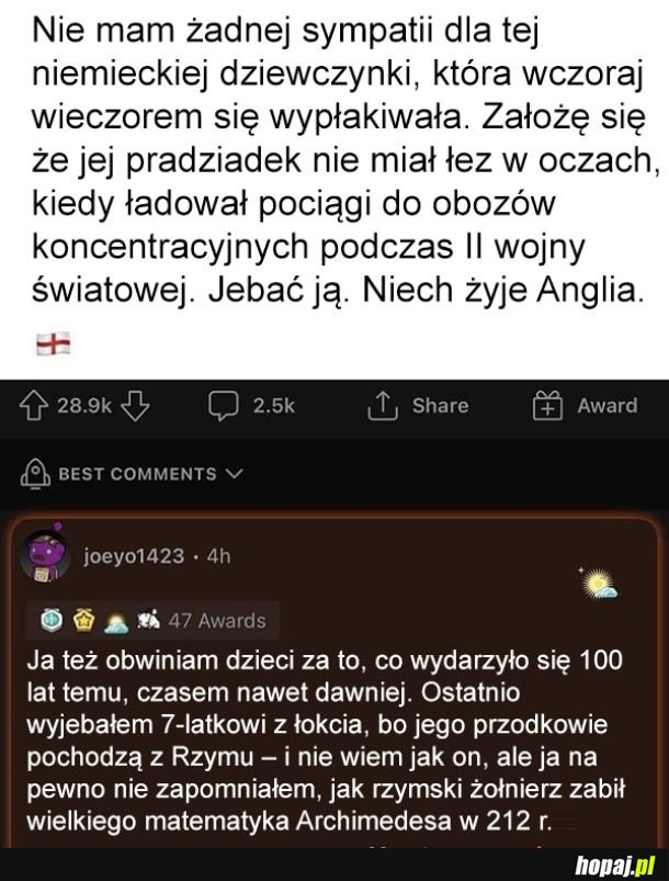 Niech żyje Anglia