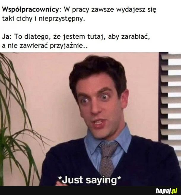 W pracy