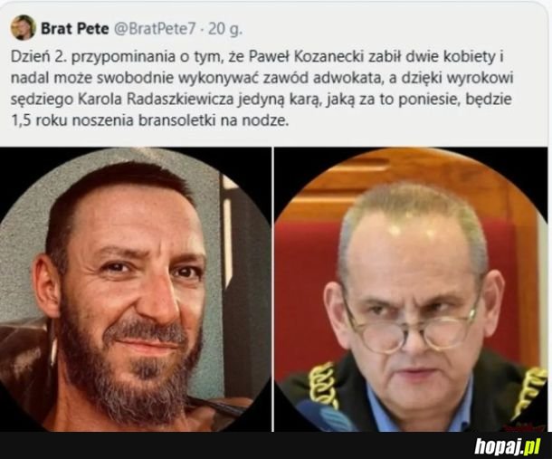 Niektórzy już liczą w sprawie "trumny na kółkach". proces Dubajtczaka trwa (ale pewnie będzie podobnie)