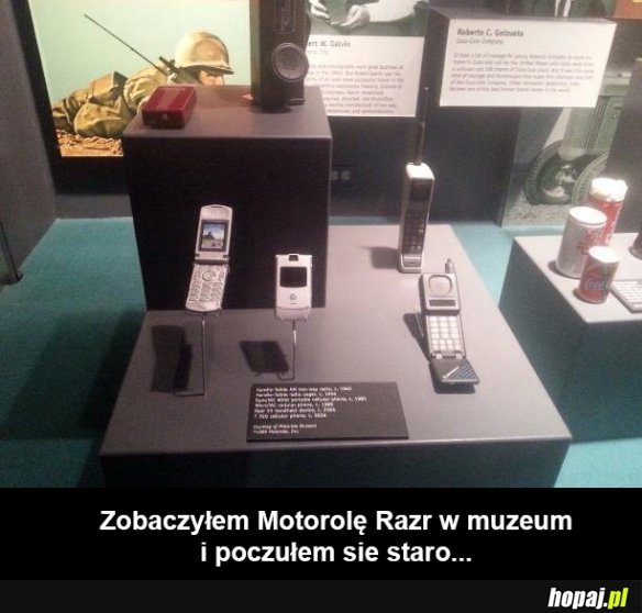 Razr w muzeum