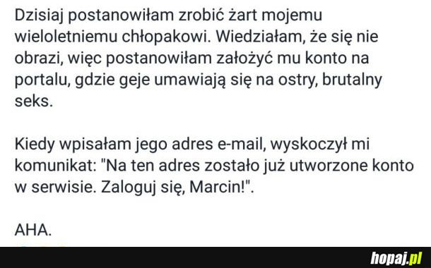 Żart się nie udał 