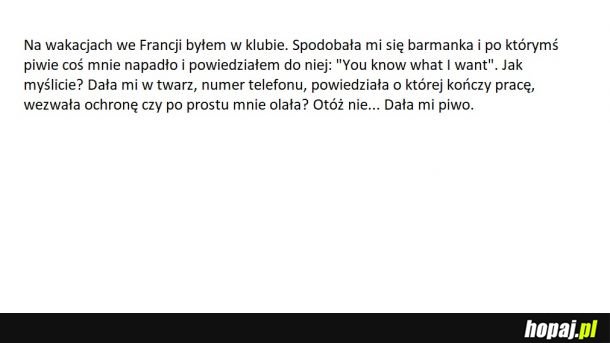 To aż tak widać?