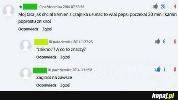 Kamień z czajnika