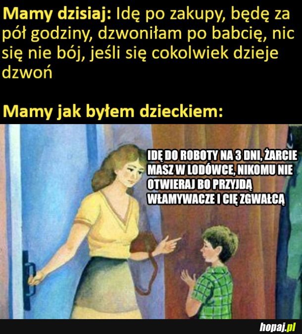 Mamy kiedyś i dziś