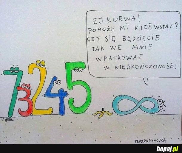 ODROBINA MATEMATYCZNEGO HUMORU JESZCZE NIKOGO NIE ZABIŁA