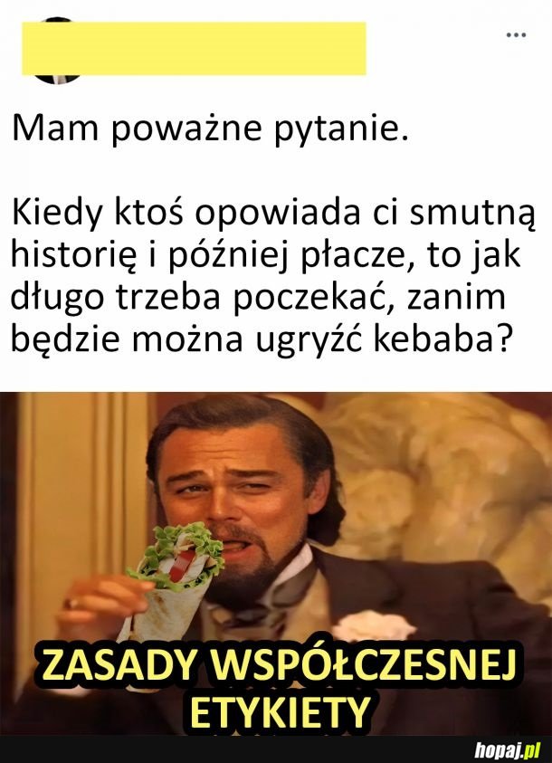 Zasady współczesnej etykiety