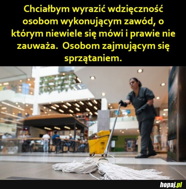 Jestem wdzięczny