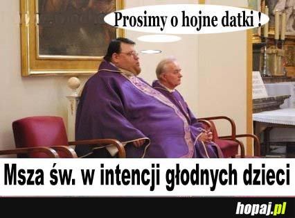 POMYŚLMY  O  GŁODNYCH  DZIECIACH