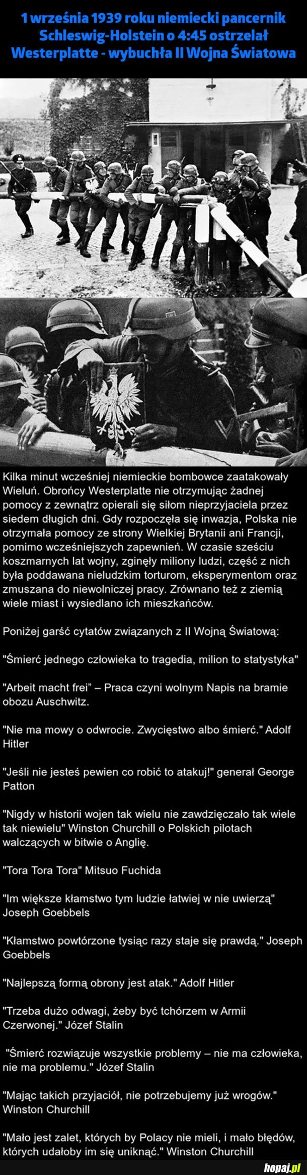 TAK WYGLĄDAŁ KIEDYŚ WRZESIEŃ