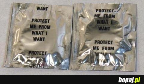 Protect me from what i want