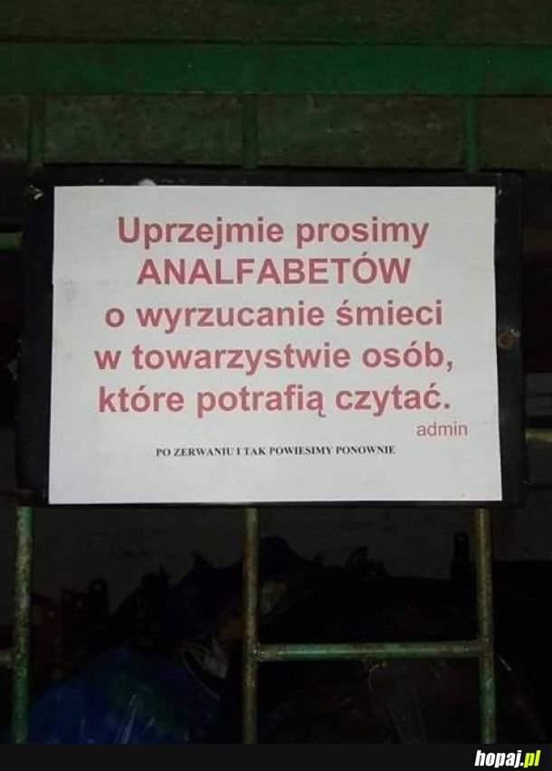 Problemy z segregacją