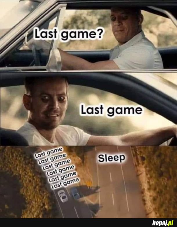 Last game