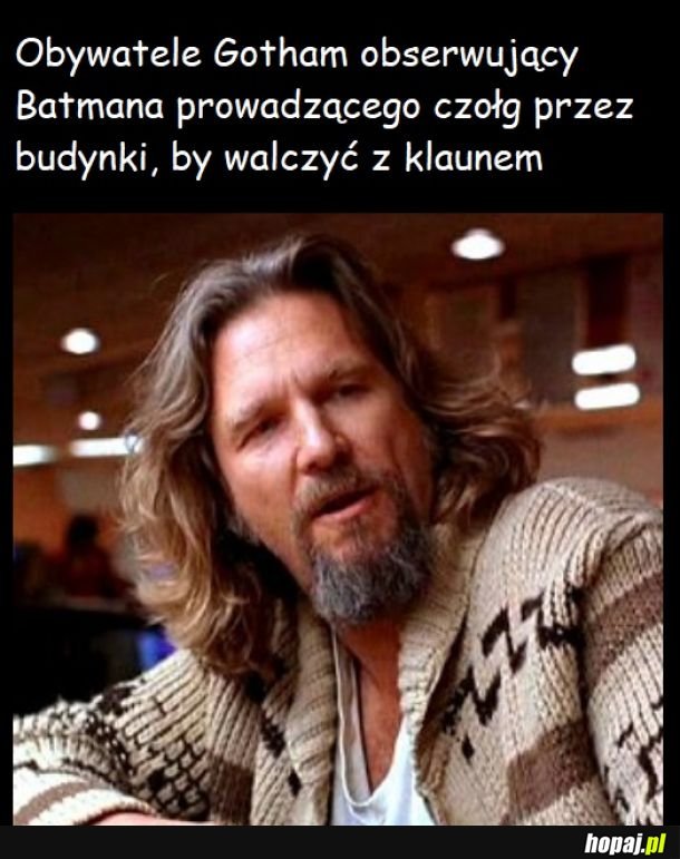 Codzienność w Gotham