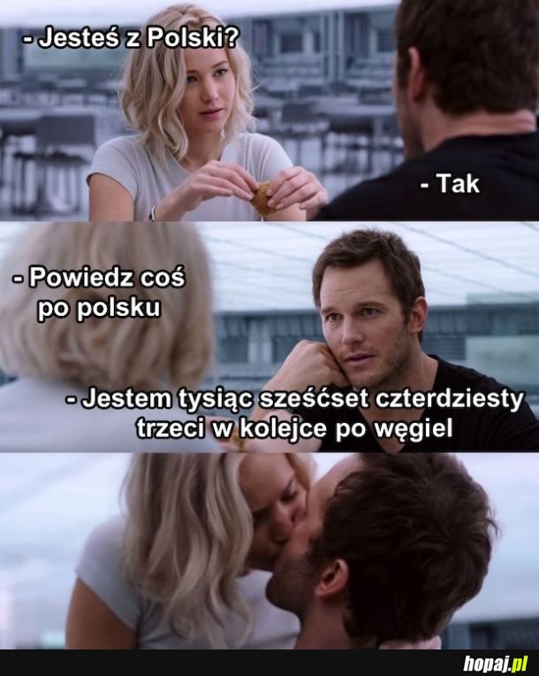 Jesteś z Polski?