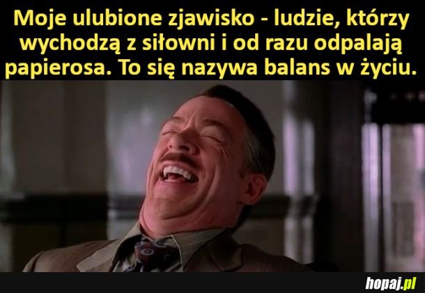 Równowaga w życiu