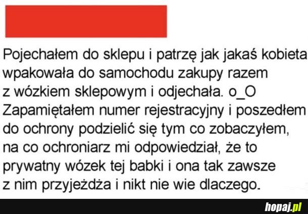 Prywatny wózek