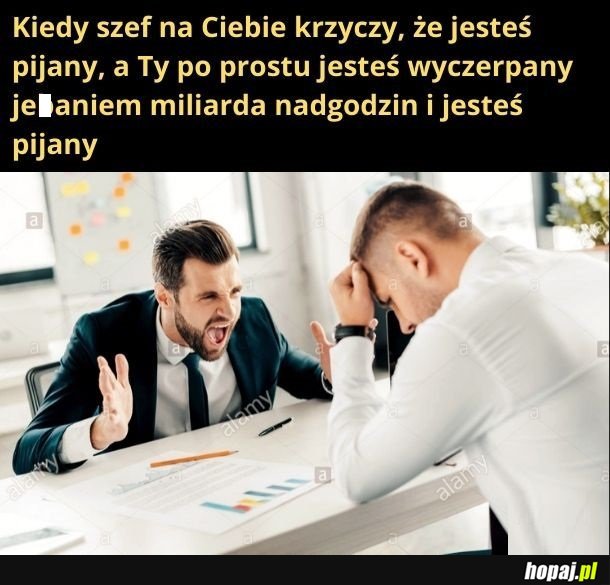 Kiedy krzyczy na Ciebie szef