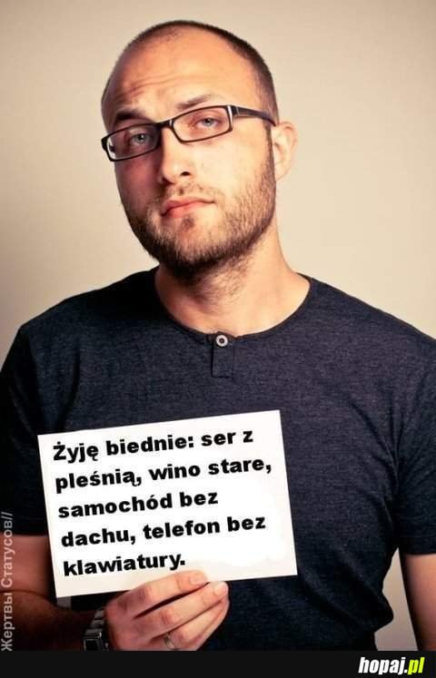 Żyj biednie