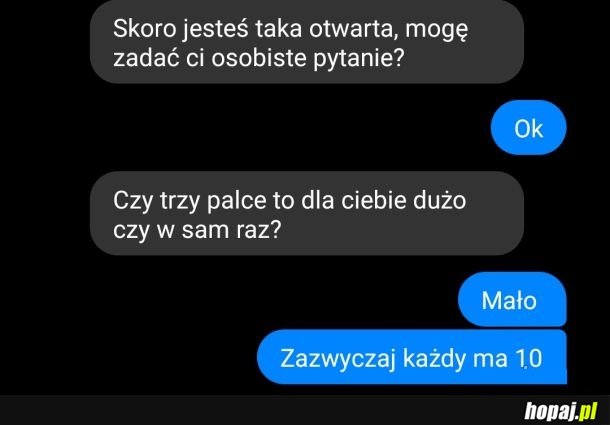 Osobiste pytanie