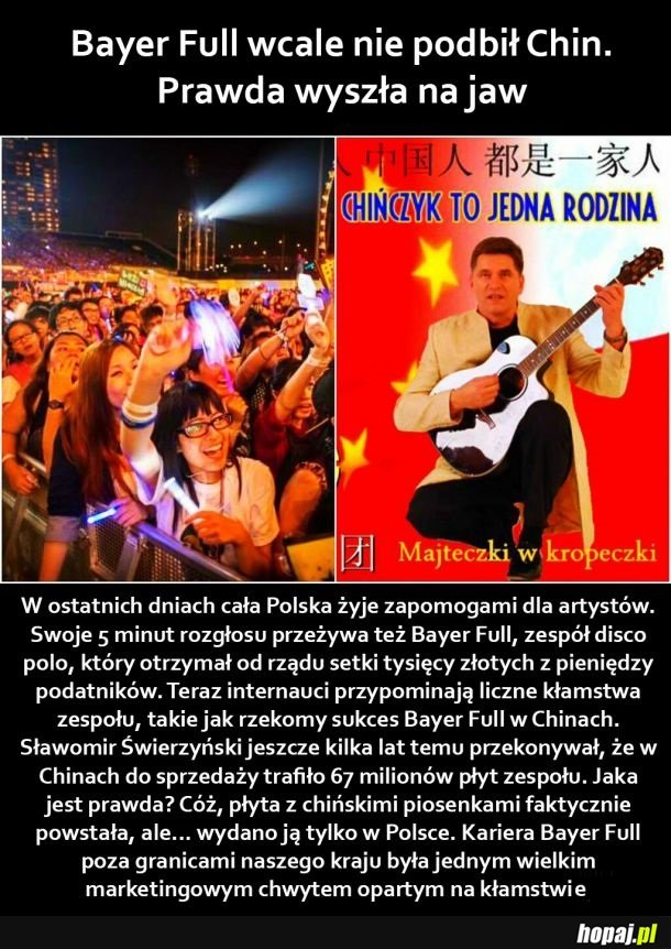 Bayer Full kłamie