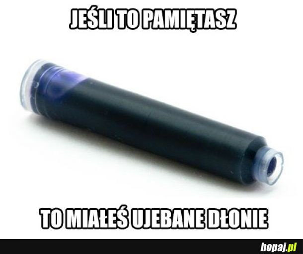 Jeśli to pamiętasz