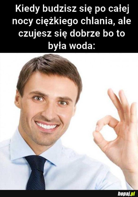 Kiedy budzisz się po całej nocy ciężkiego chlania