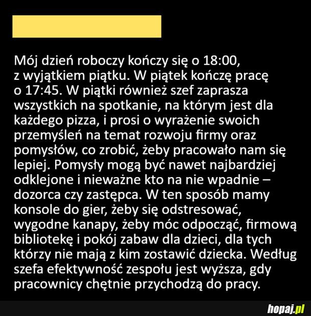 Kiedy w pracy dbają o samopoczucie pracowników